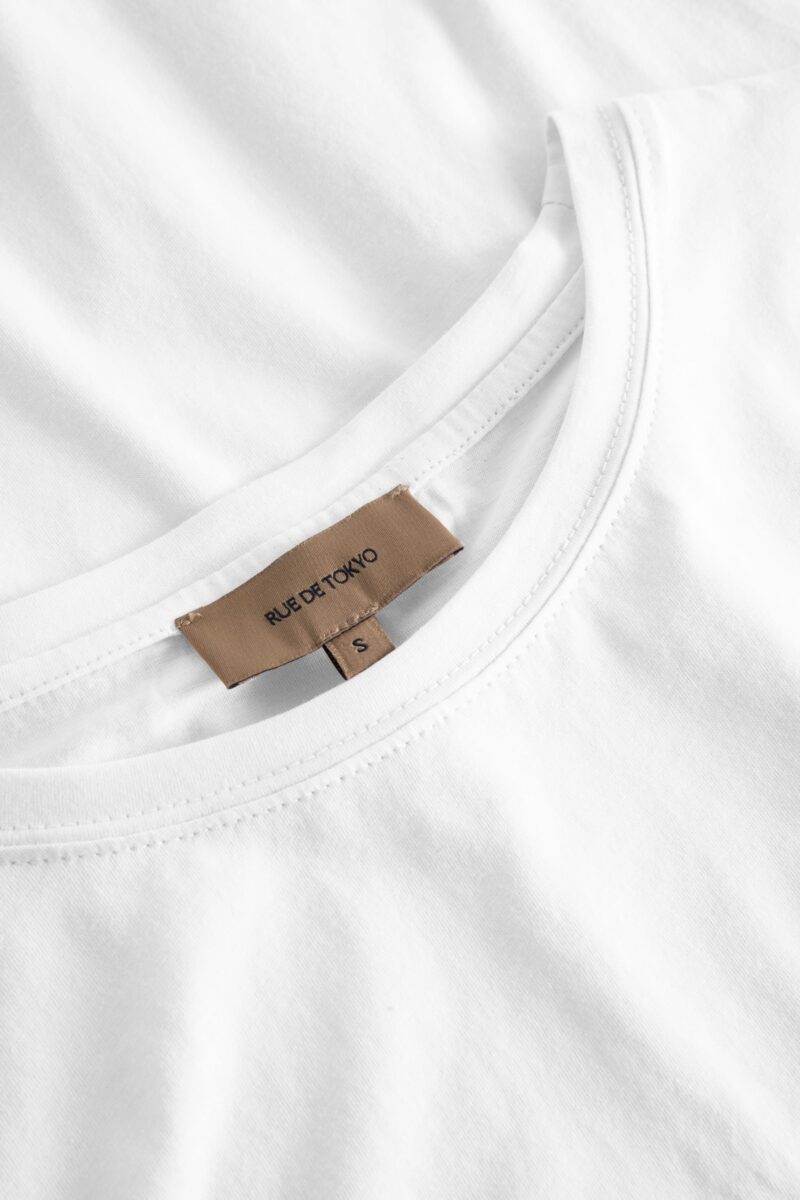TRISH LIGHT COTTON JERSEY - HVID - Image 2