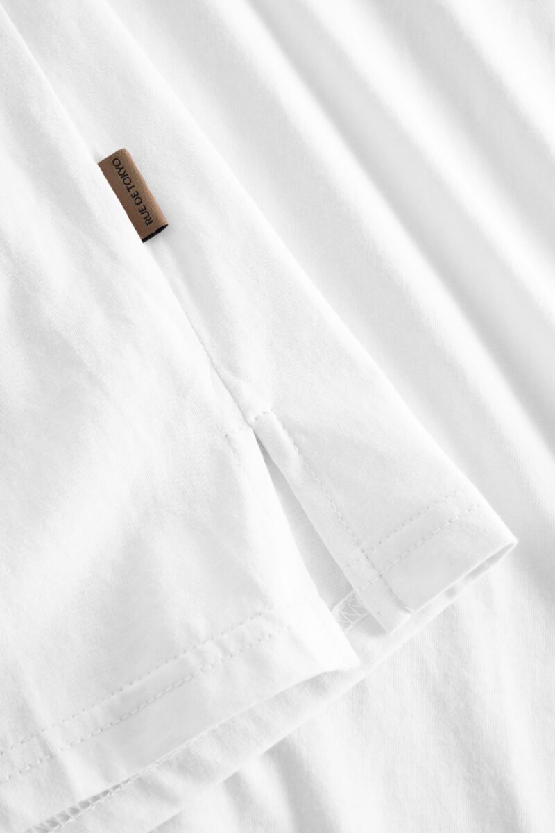 TRISH LIGHT COTTON JERSEY - HVID - Image 4