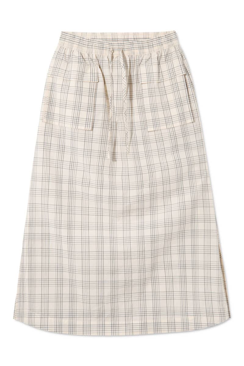 PIPI COTTON CHECK - IVORY/BLACK CHECK