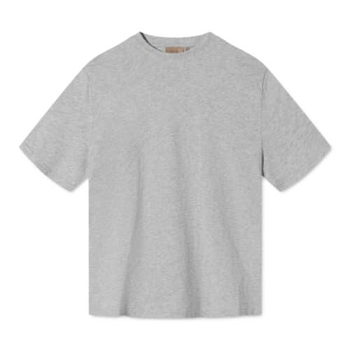 TRISH LIGHT COTTON JERSEY - GRÅ - L