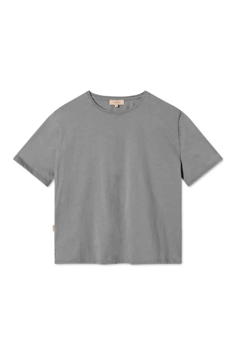 TRISH LIGHT COTTON JERSEY - MØRKEGRÅ - Image 2