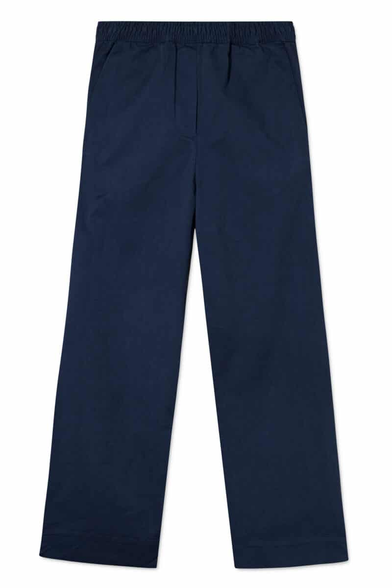 PALLA GMTD GARMENT DYED TWILL - SORT IRIS