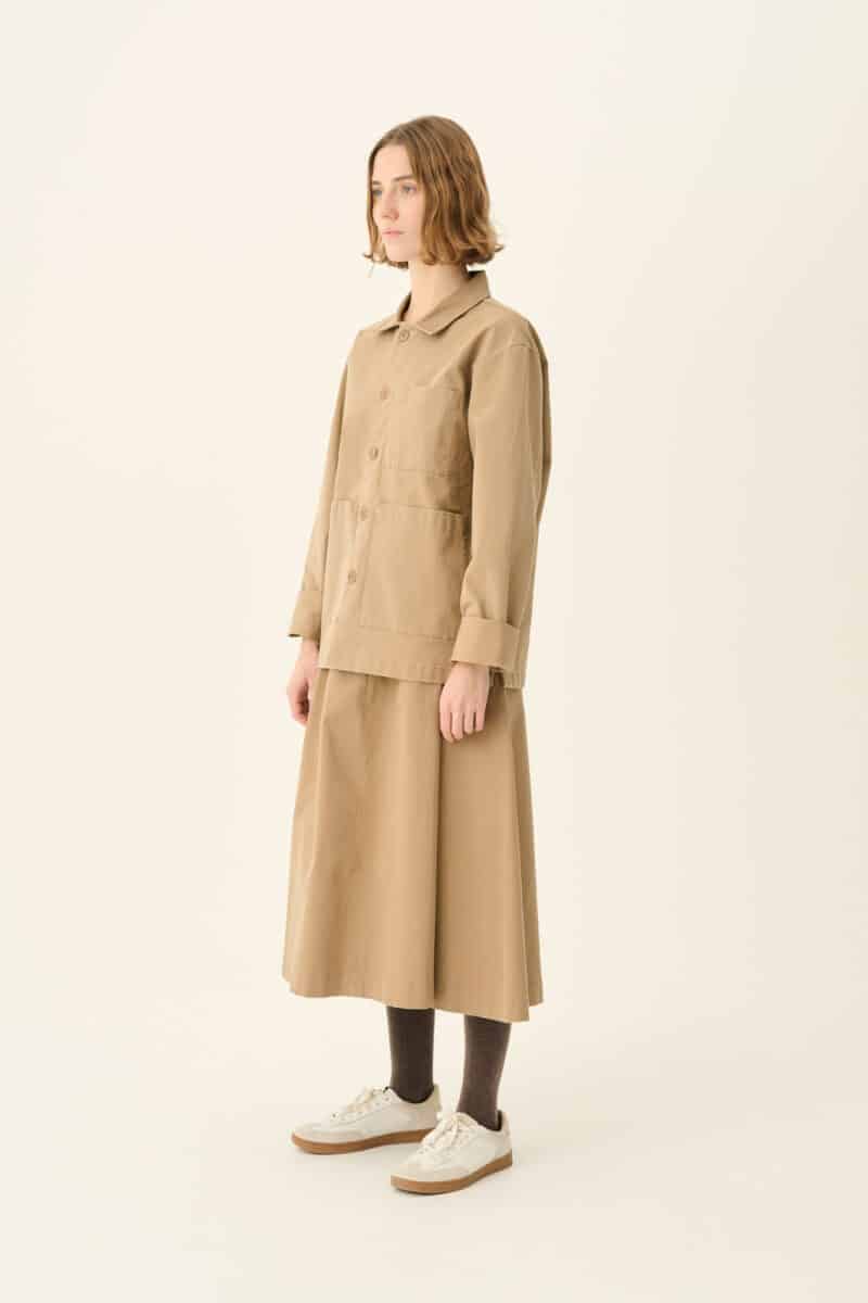 PEN PRE DYED TWILL - BRUN - Billede 2