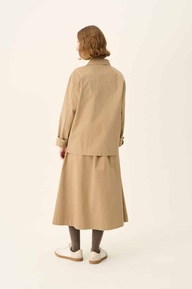 PEN PRE DYED TWILL - BRUN - Billede 3