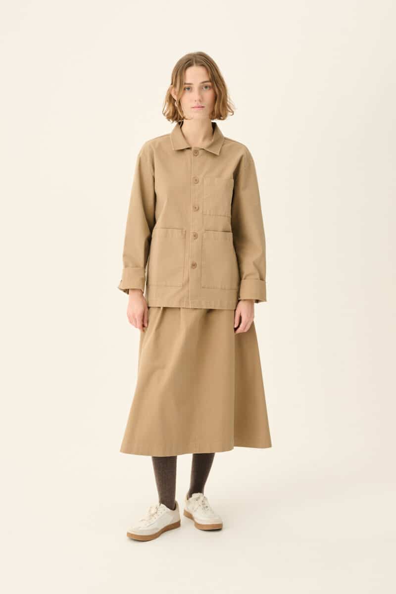 PEN PRE DYED TWILL - BRUN - Billede 4
