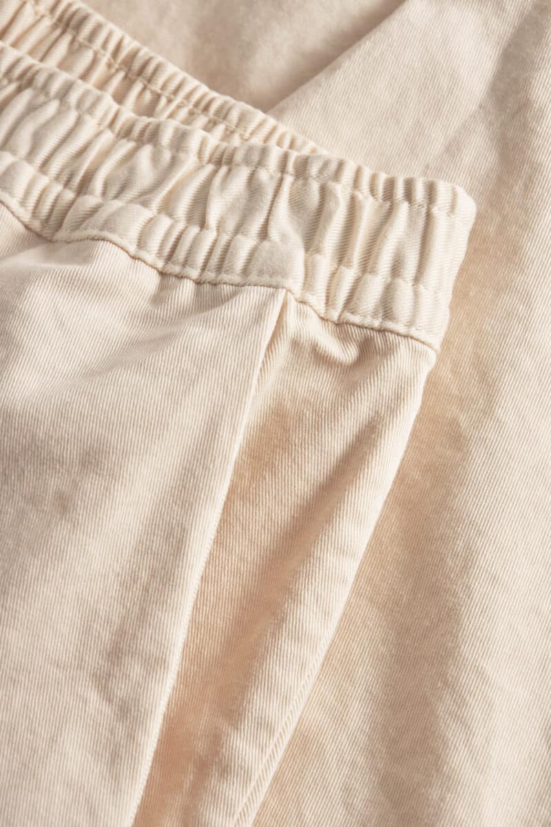 PALLA GARMENT DYED TWILL - CREAM - Billede 3