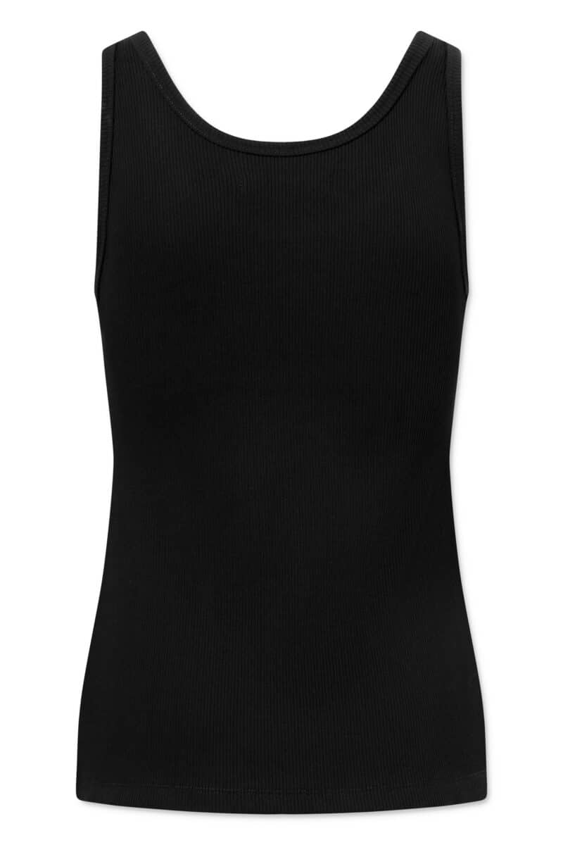 STAR TANKTOP COTTON RIB - SORT - Image 3