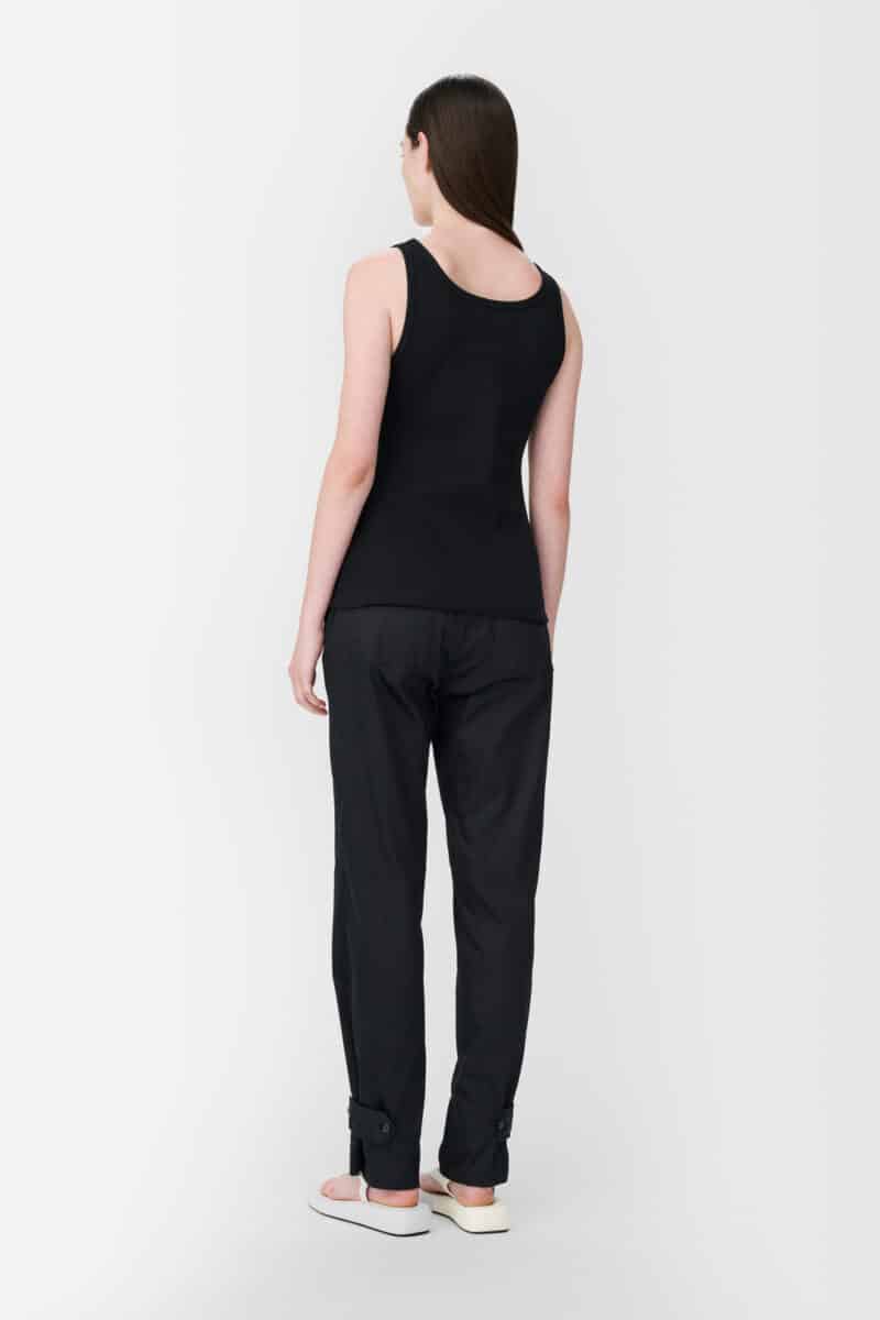 STAR TANKTOP COTTON RIB - SORT - Image 6