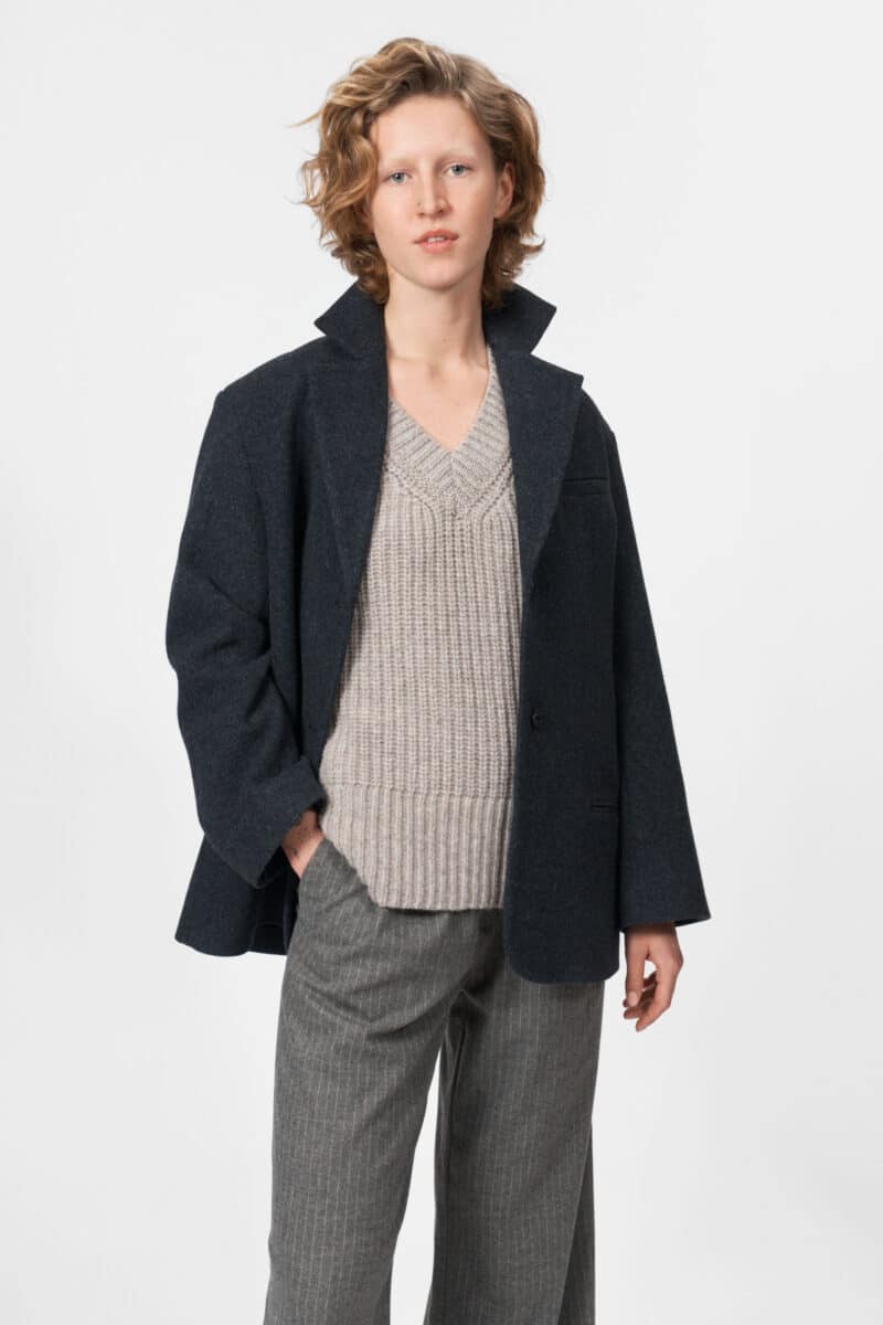 EBERT BLAZER - CHARCOAL GREY - Billede 2