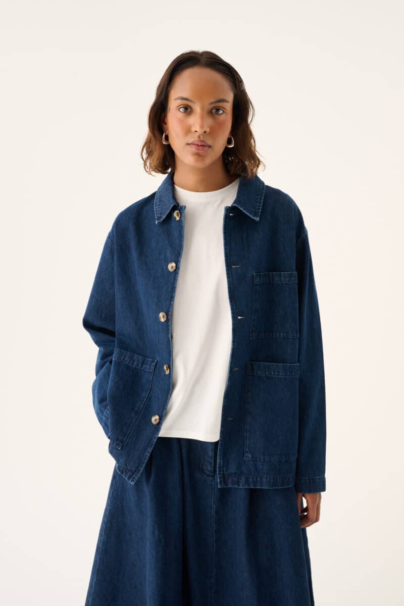 CAMERON HEAVY DENIM - DARK INDIGO DENIM - Billede 8