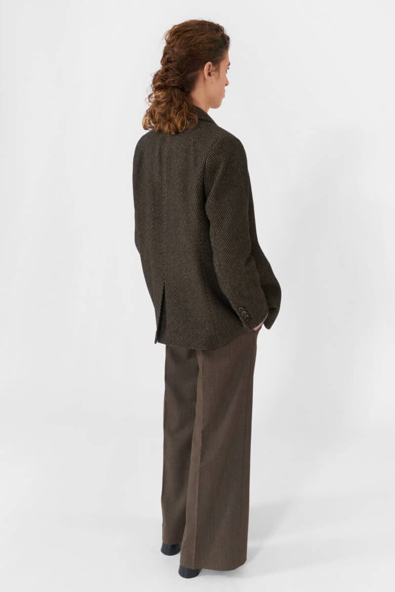 ARIZONA BLAZER - MULTI BROWN HERRINGBONE - Billede 3