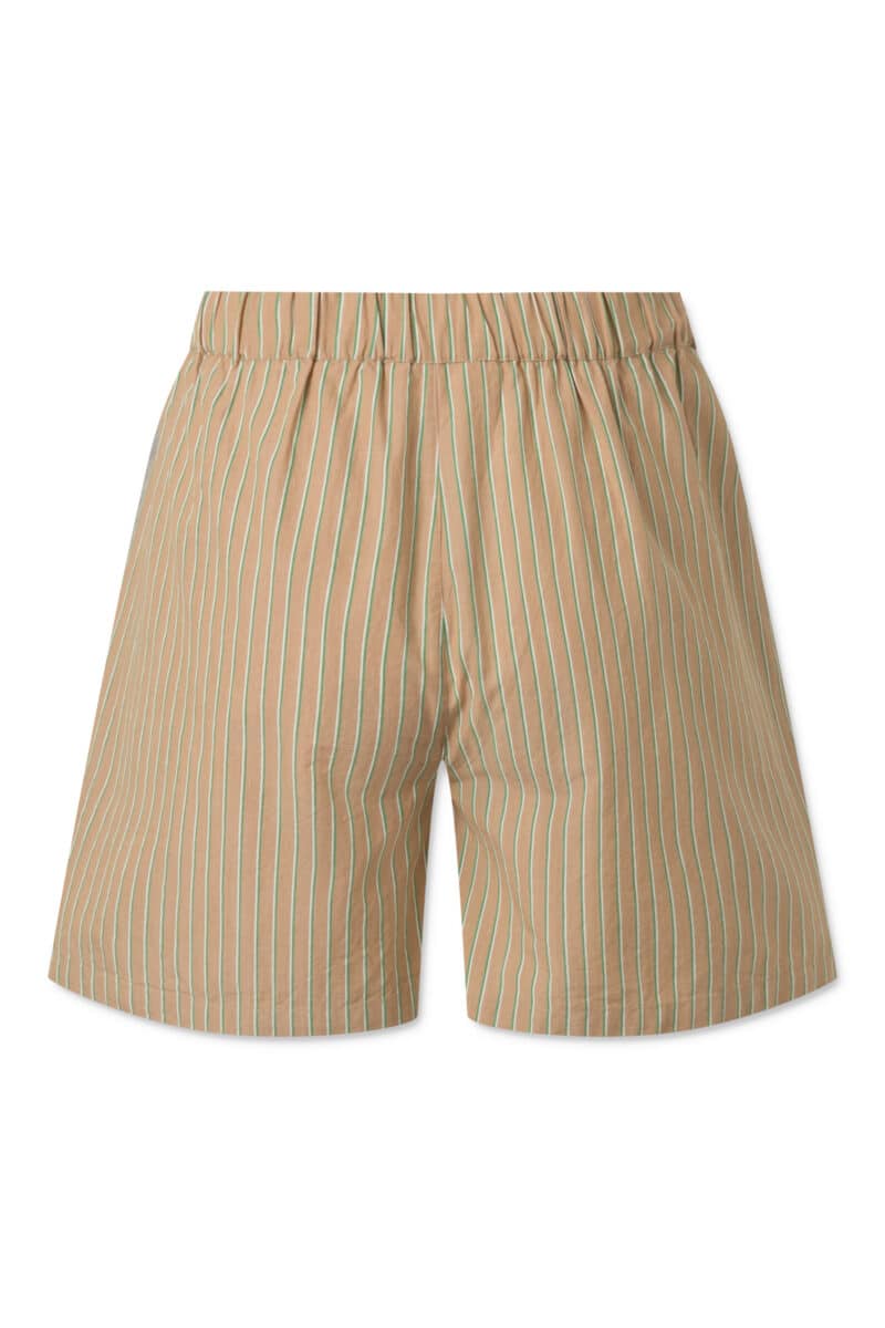 ALESSANDRA SHORTS - BRUN STRIBET - Image 2
