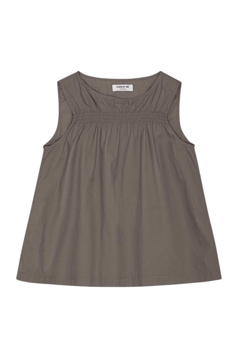 LAURA BELL TOP - BRUN