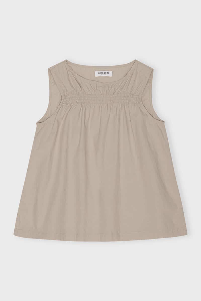 LAURA BELL TOP - SAND