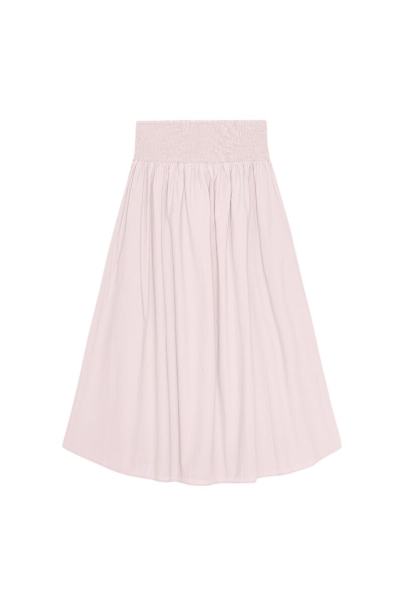LAURA SKIRT LONG - LYSERØD