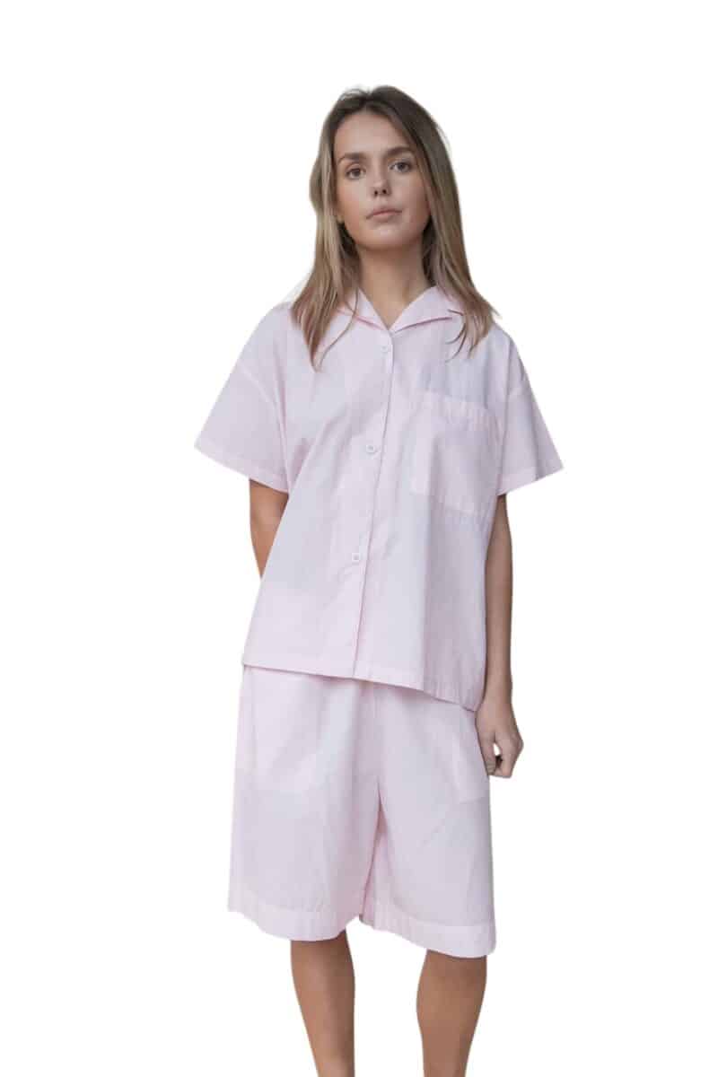 NORAH SHORTS POPLIN - ROSEWATER - Image 2