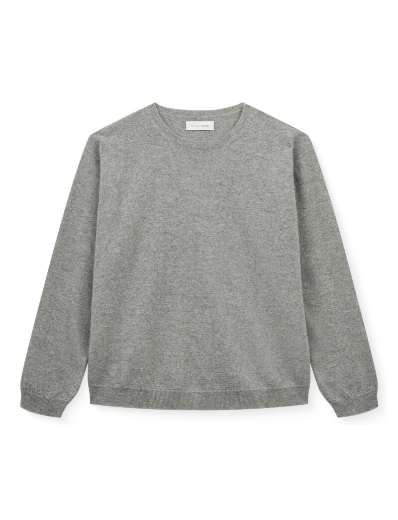 SOPHIE KNIT - LIGHT GREY MELANGE