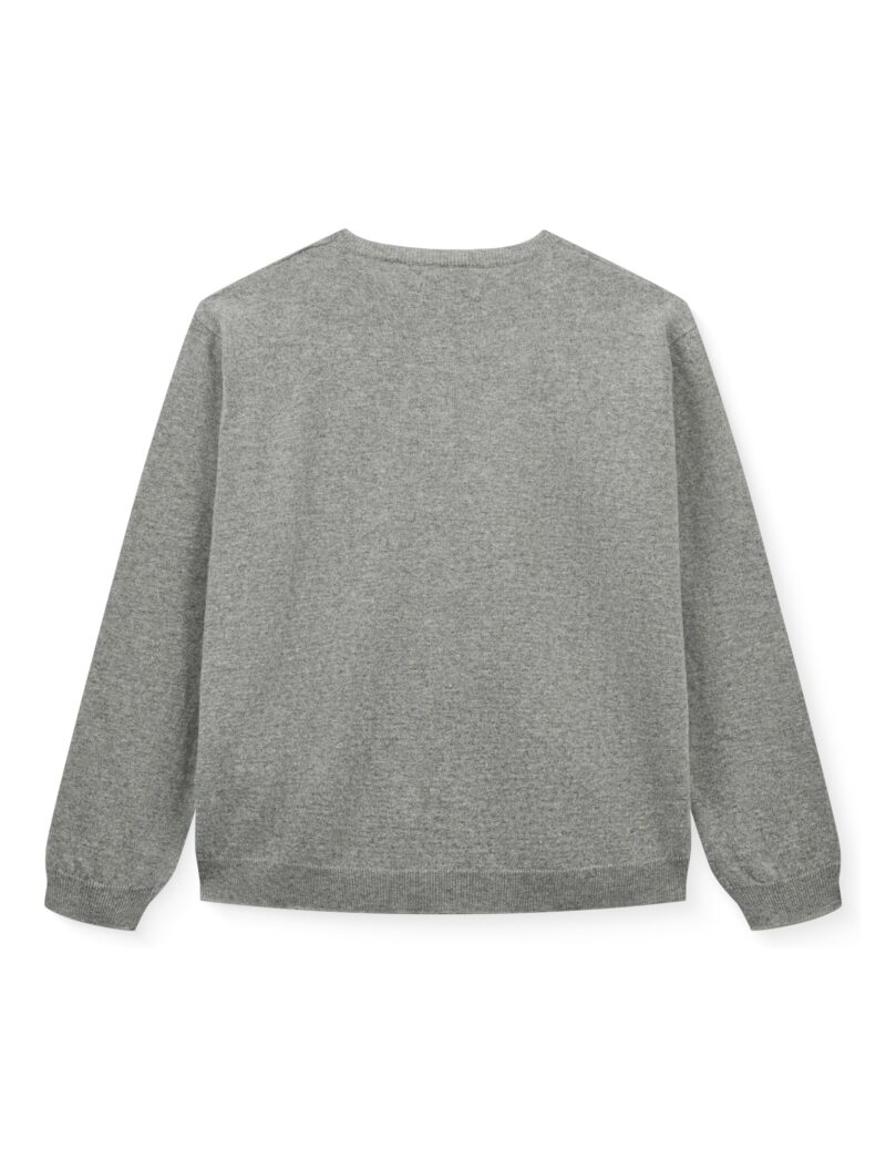 SOPHIE KNIT - LIGHT GREY MELANGE - Image 3