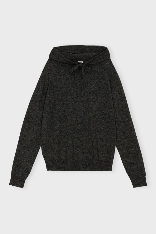 CATHY HÆTTETRØJE - DARK GREY