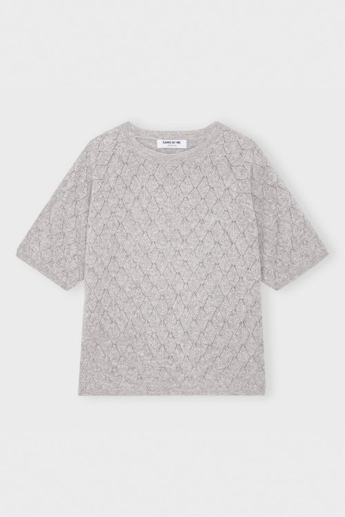 CHRISTINE T-SHIRT - LIGHT GREY