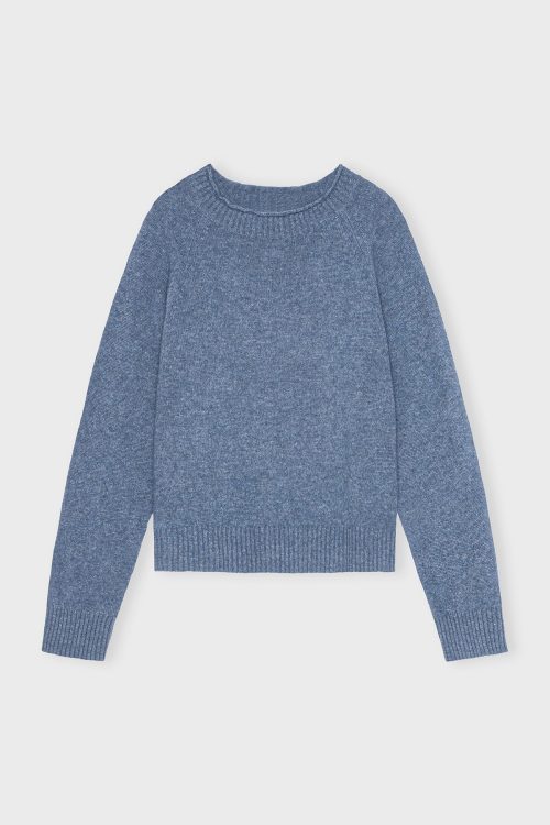ELINE SWEATER - DUSTY BLUE